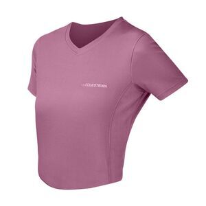 Hy Womens/Ladies Synergy T-Shirt / Grape